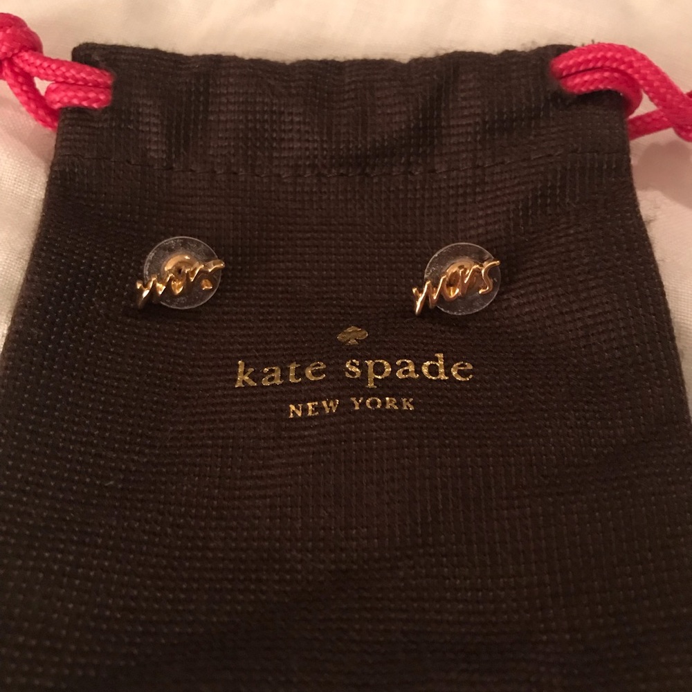 Kate Spade Mrs. earrings